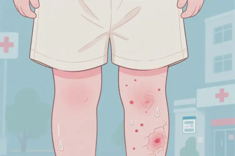 兒童大腿上容易長濕疹不管它會自己自愈嗎(圖3)