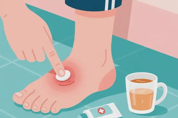 大学生脚上经常起湿疹可不可以彻底自愈(图1)