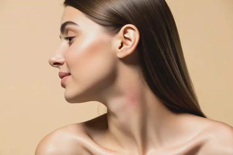 女生脖子容易长湿疹不管它会自己好吗(图4)