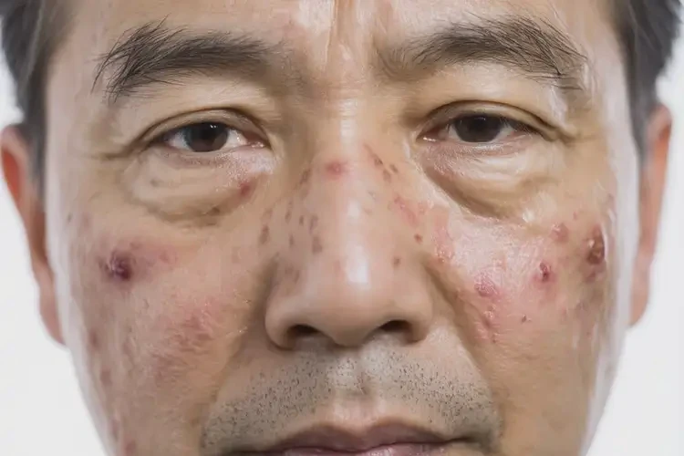 男人臉上偶爾長濕疹不管它會自己好嗎(圖4)