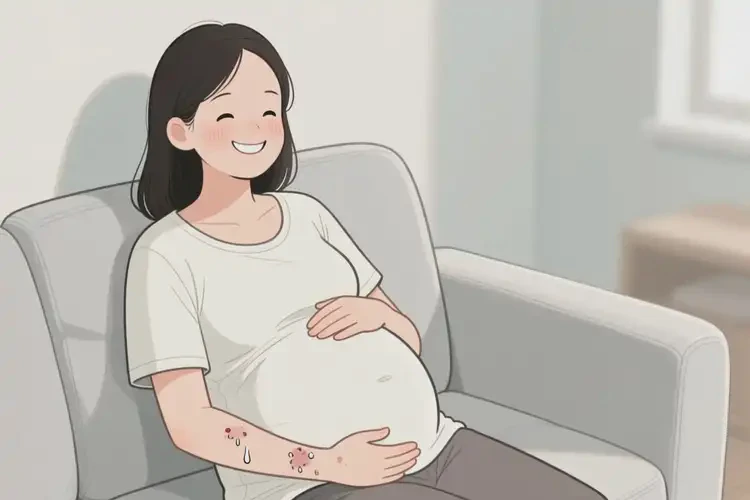 孕婦身上容易起濕疹不管它會自己好嗎(圖2)