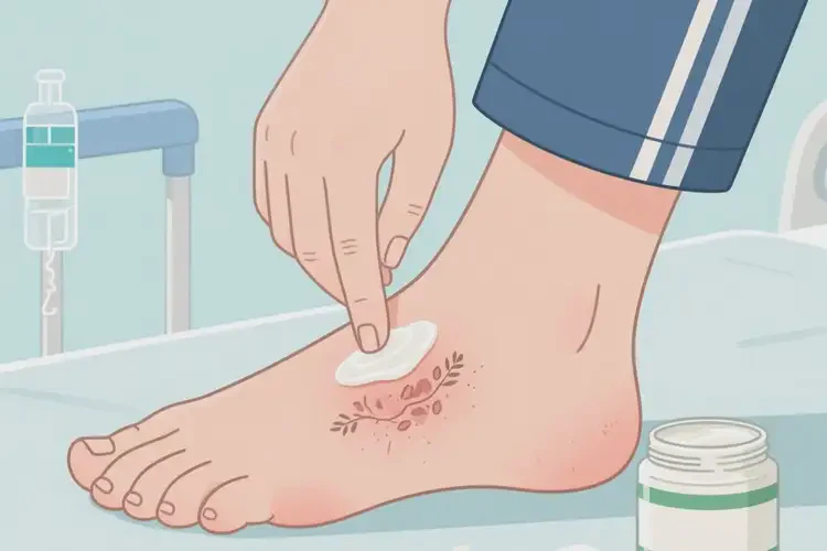 大学生脚上经常起湿疹可不可以彻底自愈(图4)