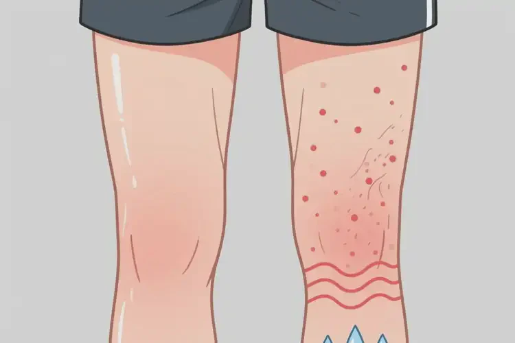 男生大腿上容易長濕疹可不可以徹底自愈(圖2)