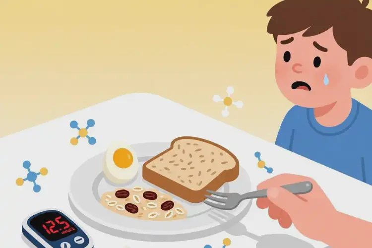 青少年早餐血糖12(图1)