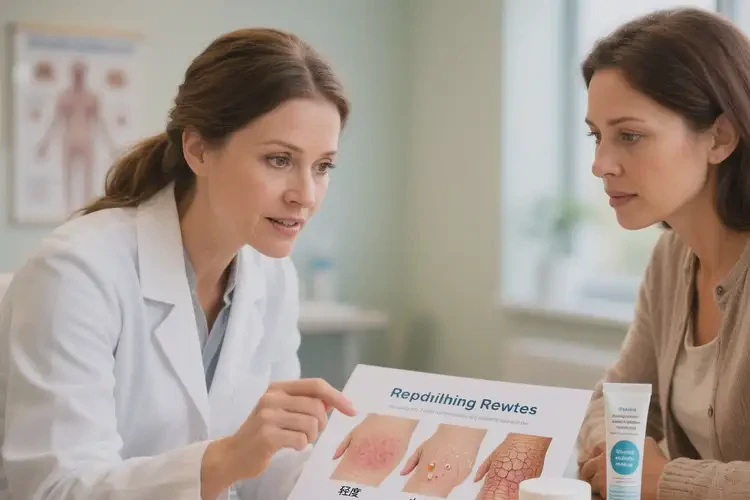 嬰兒肚子出濕疹不管它會(huì)自己好嗎(圖3)