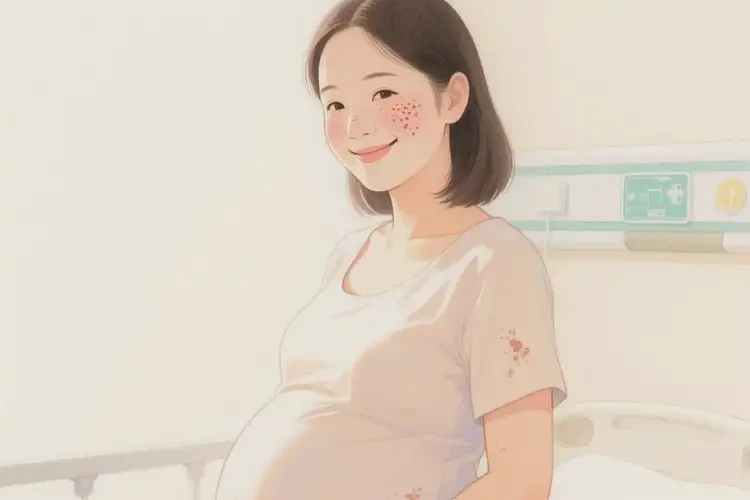 孕婦臉上出濕疹不管它會自己好嗎(圖4)