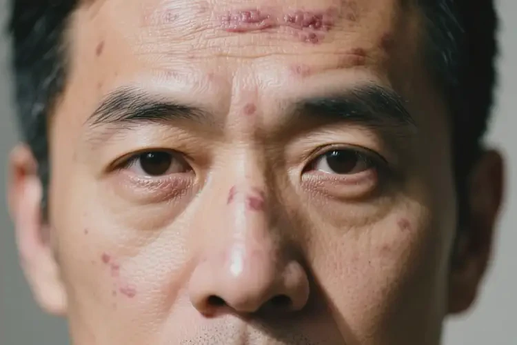 男性面部起湿疹不管它会自己好吗(图3)