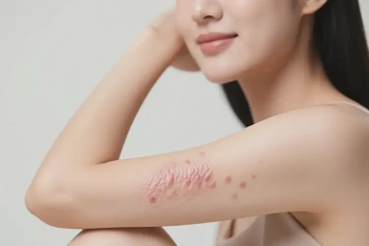 女人手臂有濕疹能夠徹底治愈嗎(圖3)