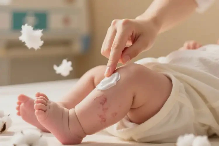 寶寶小腿上經(jīng)常長濕疹不管它會(huì)自己好嗎(圖4)