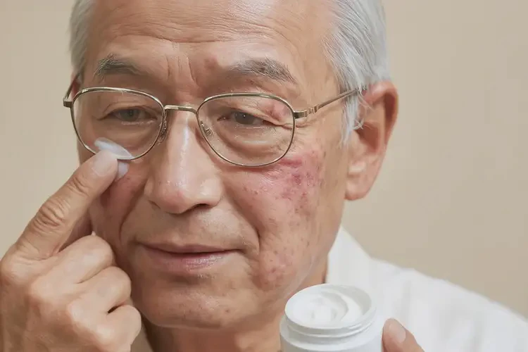 老年人面部容易長濕疹能靠自己自愈嗎(圖3)
