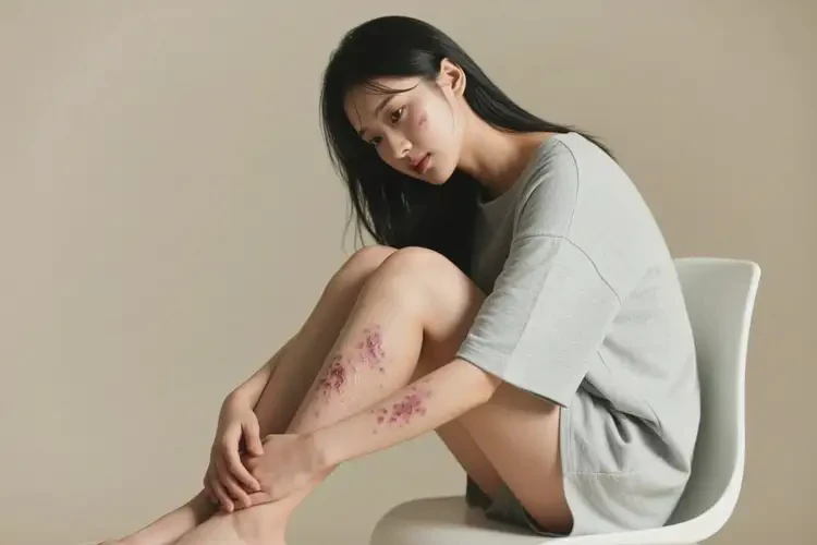 女生全身起濕疹不管它會自己痊愈嗎(圖2)