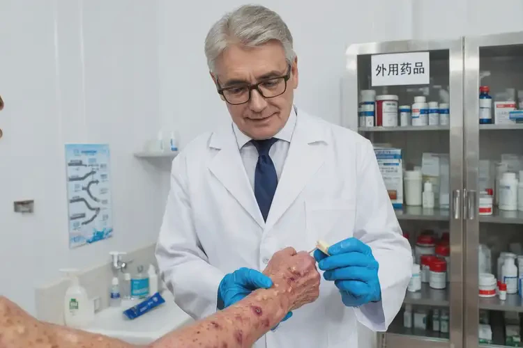 老人手上出現(xiàn)濕疹不管它會自己自愈嗎(圖3)