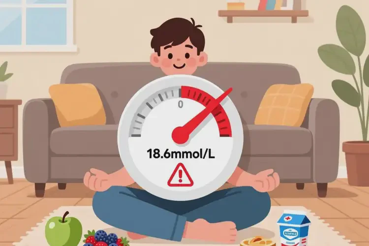 年轻人中午血糖18点6是怎么回事(图1)