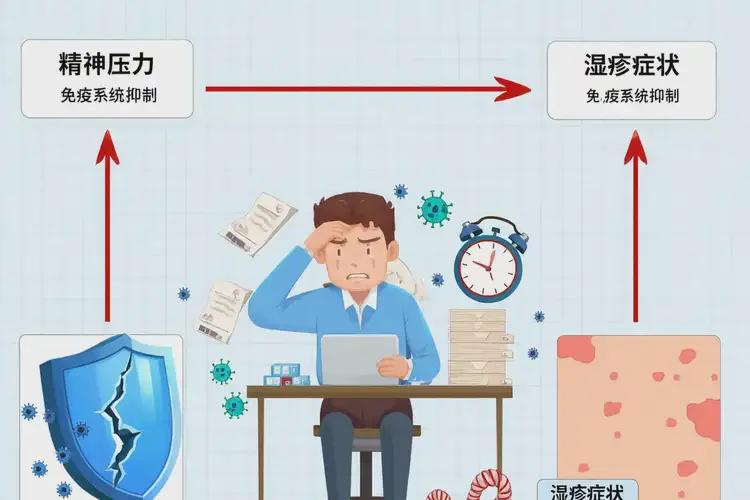 男生脖子上偶爾起濕疹可以徹底自愈嗎(圖2)