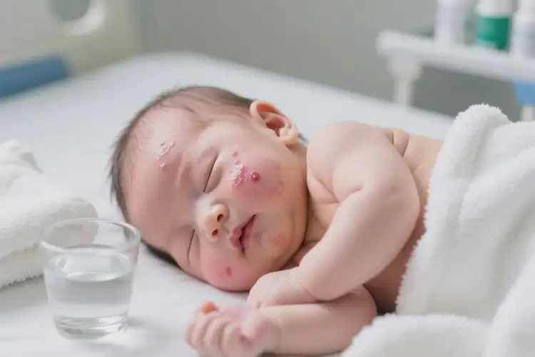 嬰幼兒面部容易長濕疹能徹底自愈嗎(圖3)