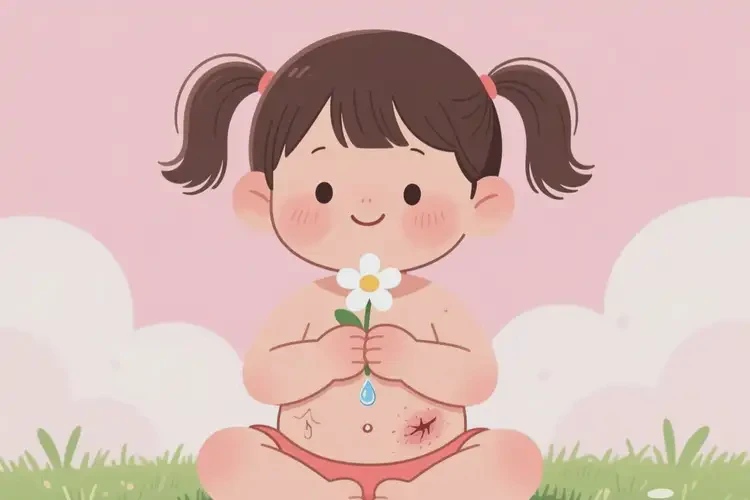 兒童肚子上經(jīng)常長濕疹不管它會自己痊愈嗎(圖3)