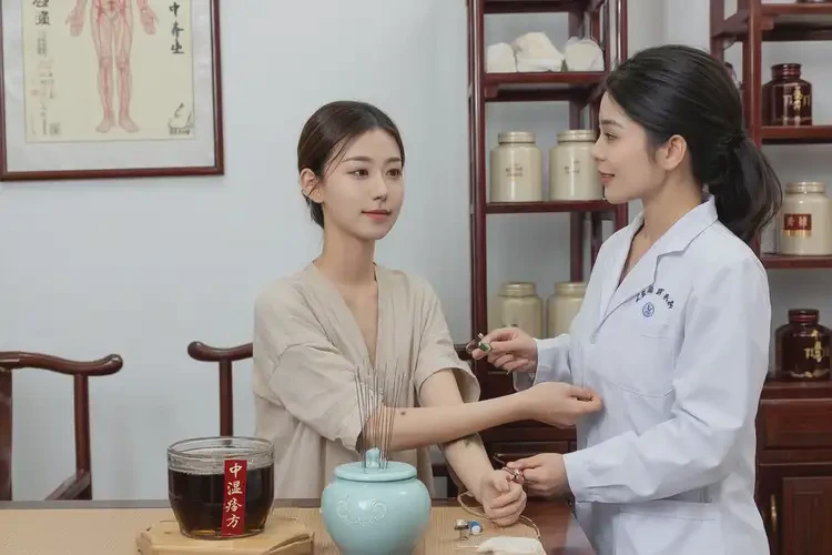 女性面部出濕疹不管它會(huì)自己痊愈嗎(圖1)