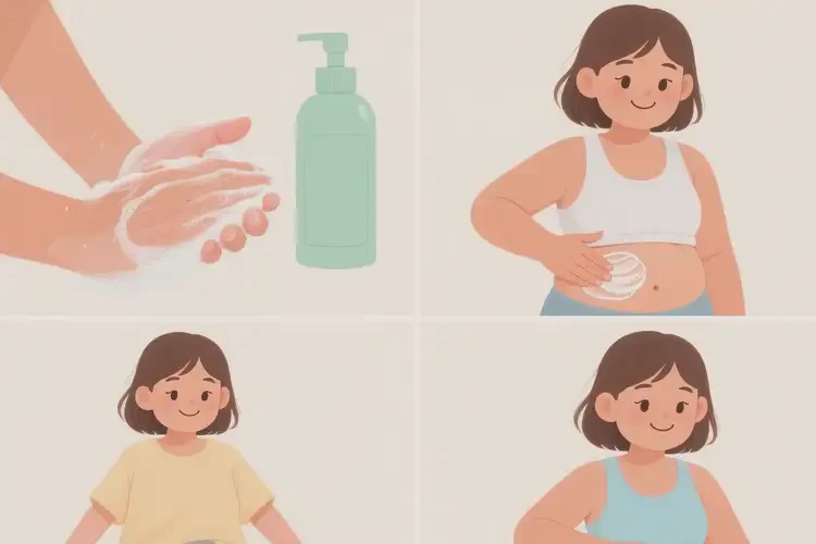 青少年肚子偶爾起濕疹能靠自己自愈嗎(圖1)