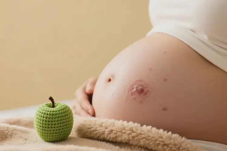 孕婦肚子經(jīng)常起濕疹可以徹底自愈嗎(圖1)