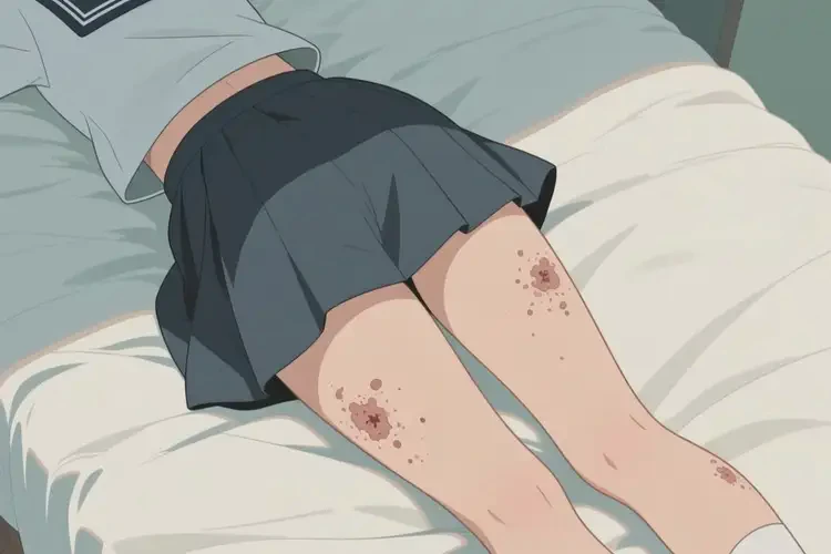 中學(xué)生屁股經(jīng)常起濕疹不管它會(huì)自己痊愈嗎(圖1)