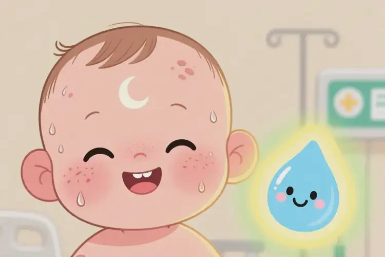 幼兒面部偶爾長濕疹不管它會自己自愈嗎(圖2)