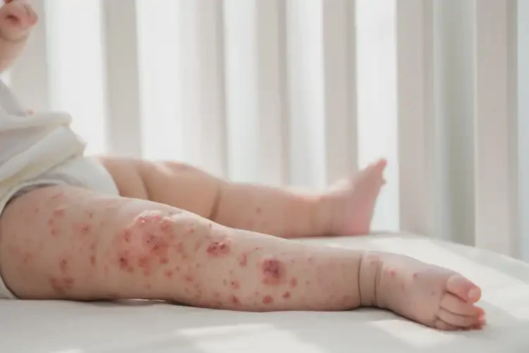 寶寶四肢偶爾長(zhǎng)濕疹可以徹底自愈嗎(圖2)