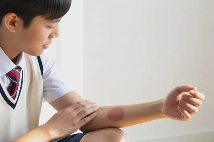 中學(xué)生手臂容易長(zhǎng)濕疹不管它會(huì)自己痊愈嗎(圖4)