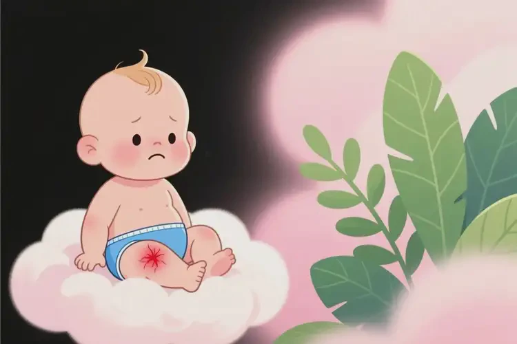 嬰幼兒屁股經常起濕疹不管它會自己好嗎(圖4)