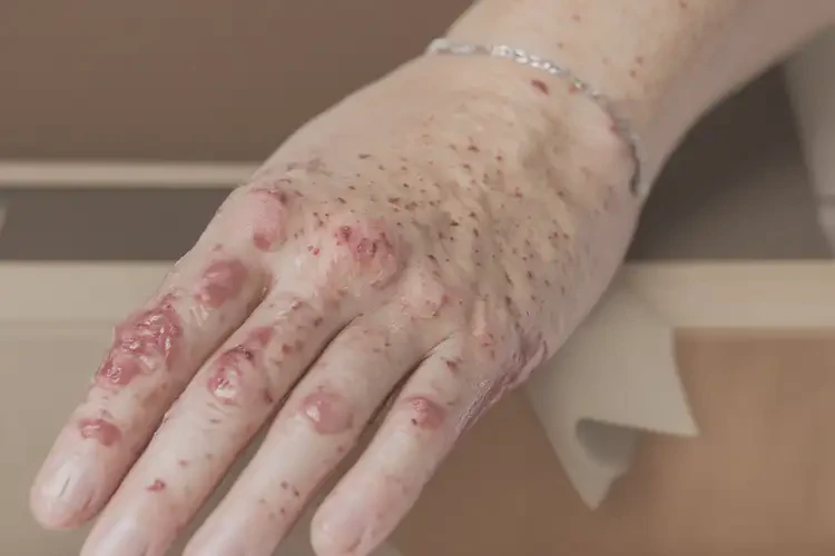 女生手上長濕疹可不可以徹底自愈(圖2)