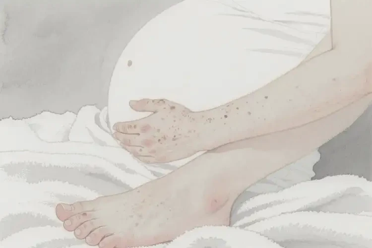 孕婦四肢容易長(zhǎng)濕疹不管它會(huì)自己痊愈嗎(圖1)