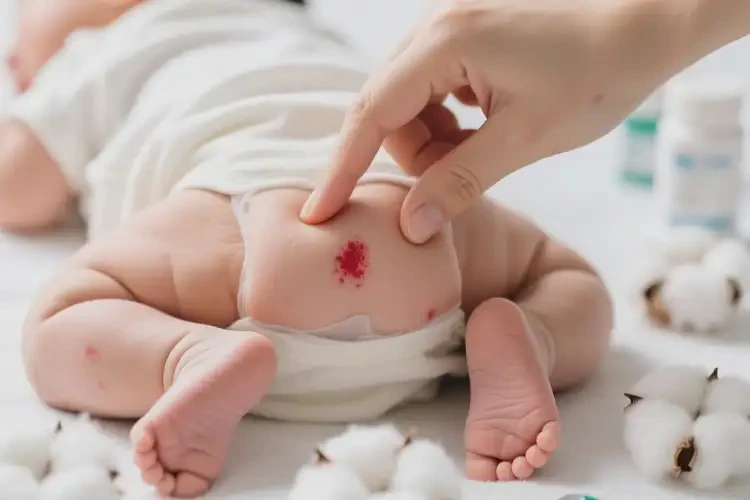 新生兒肛周起濕疹能夠徹底治愈嗎(圖2)
