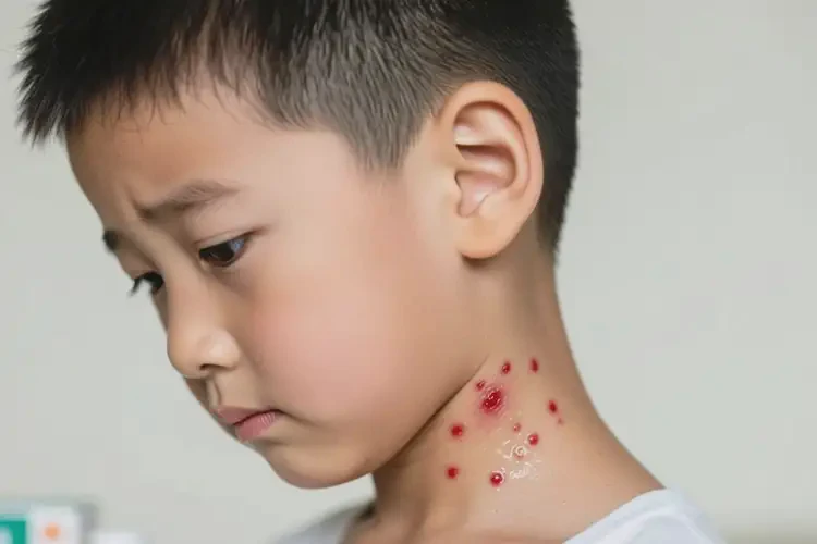 小學(xué)生脖子上起濕疹不管它會(huì)自己好嗎(圖4)
