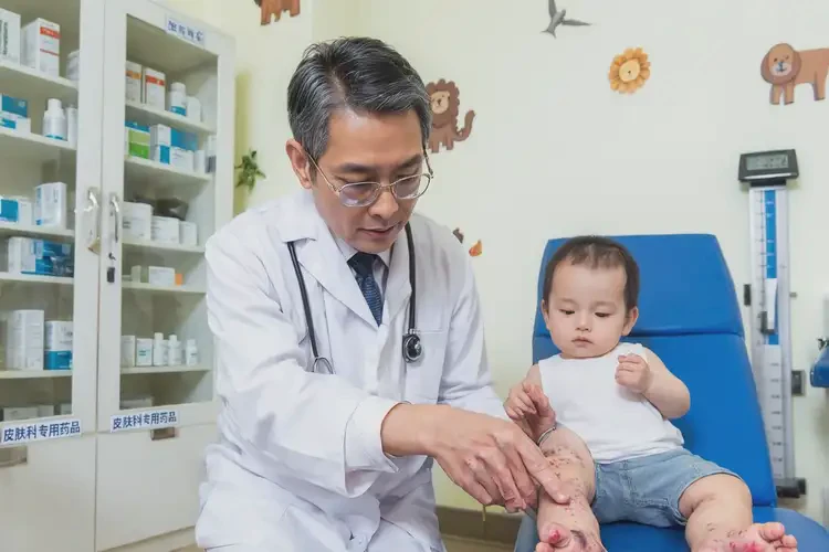 幼兒腳上容易起濕疹能徹底自愈嗎(圖2)