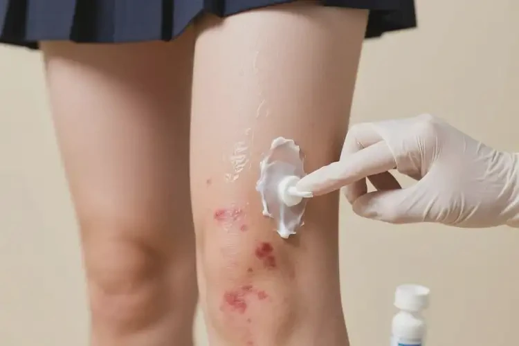 大學生大腿上經(jīng)常長濕疹能徹底自愈嗎(圖1)