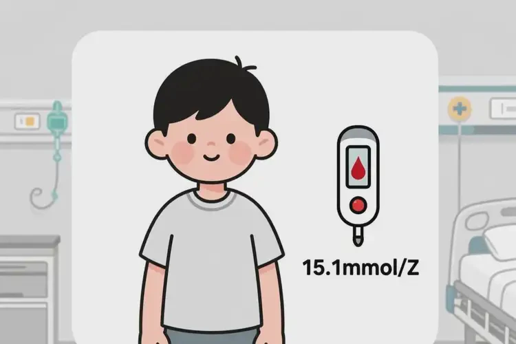 兒童早上血糖15點1是糖尿病嗎(圖1)