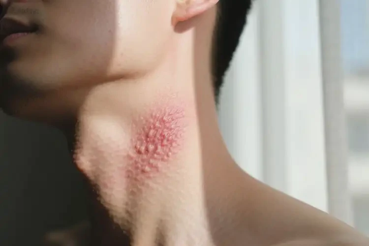 男性脖子經(jīng)常長濕疹能靠自己自愈嗎(圖4)