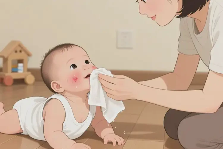 寶寶臉上偶爾起濕疹不管它會自己痊愈嗎(圖2)
