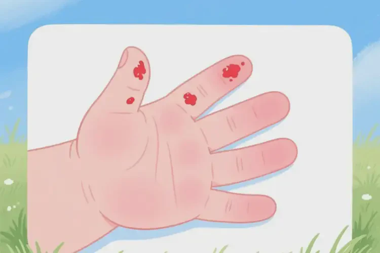 嬰幼兒手上容易長(zhǎng)濕疹可以徹底自愈嗎(圖1)