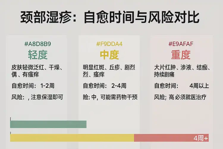 產(chǎn)婦脖子經(jīng)常長濕疹不管它會自己好嗎(圖3)