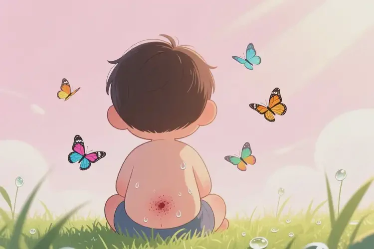 小孩屁股上起濕疹可不可以徹底自愈(圖2)