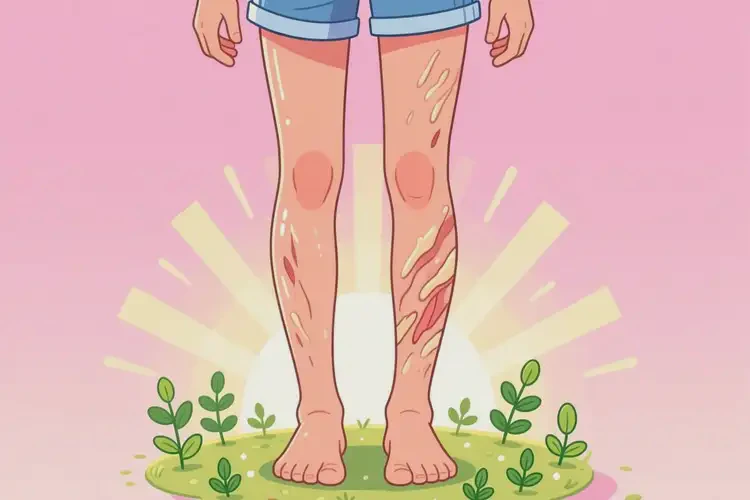 青少年四肢起濕疹能徹底自愈嗎(圖1)