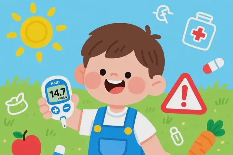 兒童中午血糖14點7是糖尿病嗎(圖4)