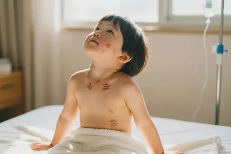 孩子脖子經(jīng)常起濕疹能靠自己自愈嗎(圖3)