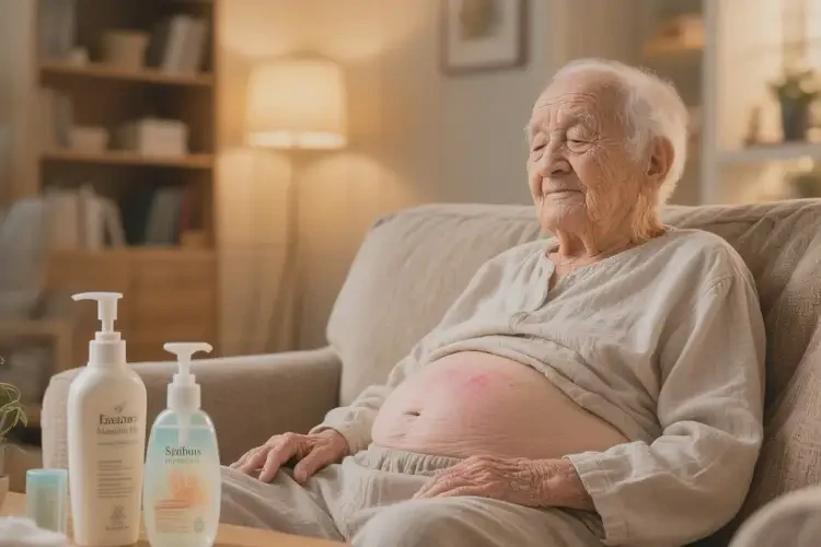 高齡老人肚子偶爾長濕疹能徹底自愈嗎(圖4)