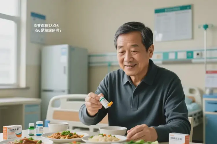 中年人中餐血糖18點6是糖尿病嗎(圖1)