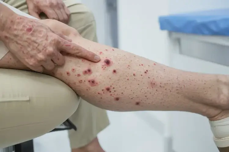 女生小腿長濕疹能靠自己自愈嗎(圖4)