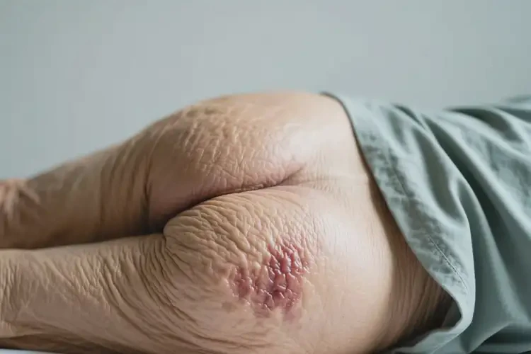 高齡老人屁股起濕疹能夠徹底治愈嗎(圖1)