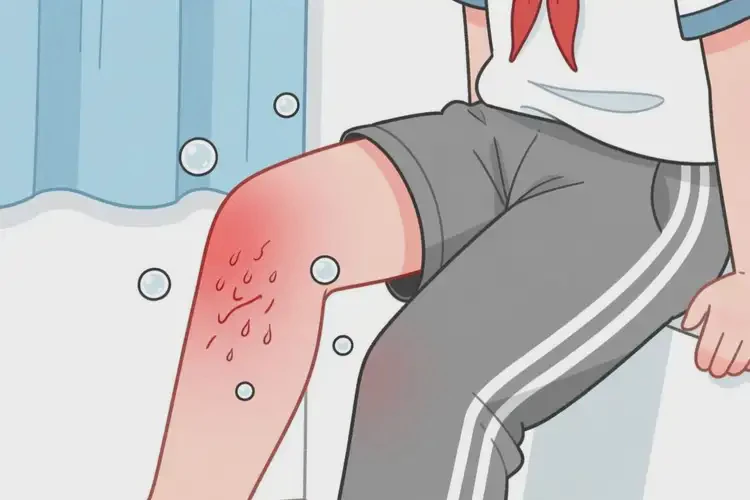 小學(xué)生大腿起濕疹不管它會(huì)自己好嗎(圖2)