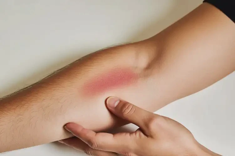 男性手臂上偶爾起濕疹不管它會(huì)自己自愈嗎(圖3)