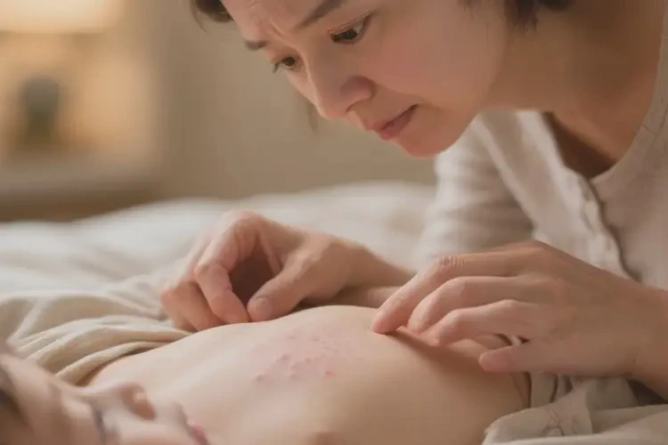 小孩肚子偶爾長濕疹不管它會自己痊愈嗎(圖4)